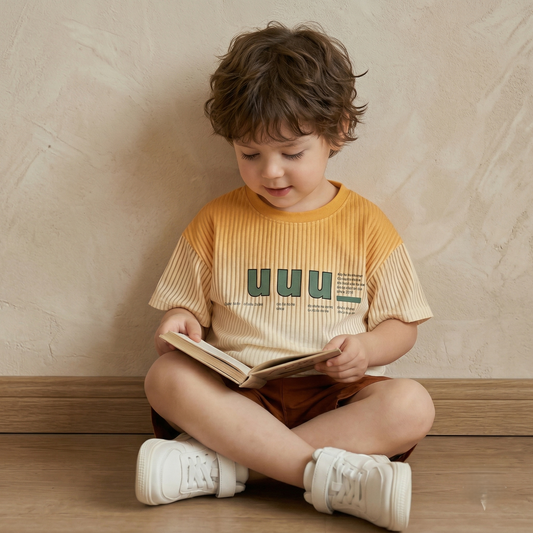 Gradient UUU Co-Ord Set for Kids