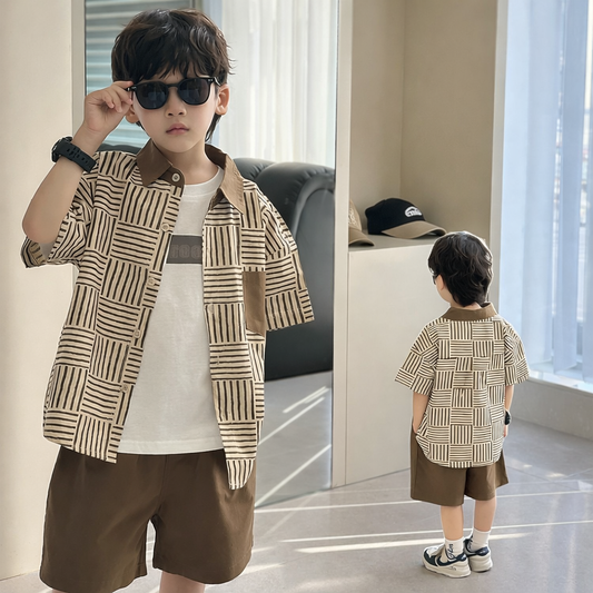 Luxe Junior Icon Shirt & Shorts Set