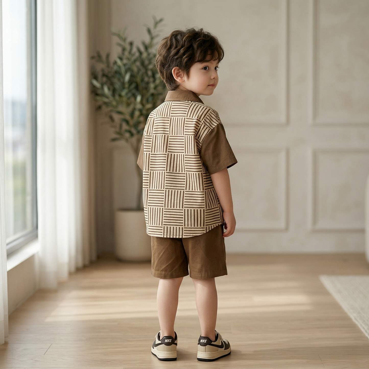 Luxe Junior Icon Shirt & Shorts Set