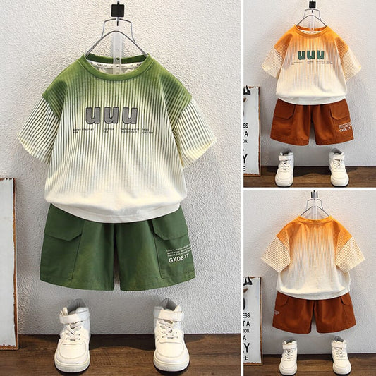 Gradient UUU Co-Ord Set for Kids